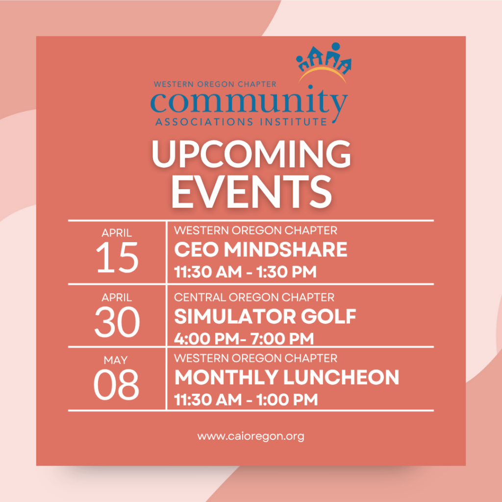 Upcoming Events
