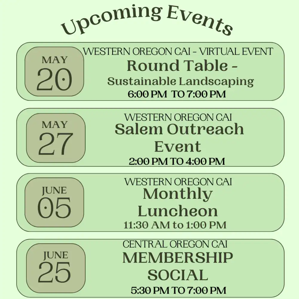 Upcoming Events CAI